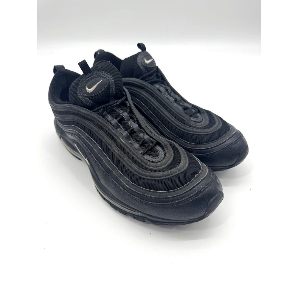 Nike Air Mens 15 Air Max 97 All Triple Black Retro Sneakers Sneakerhead Trainers
